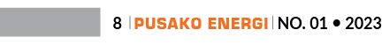 8 ￼ Pusako Energi ￼ No. 01 • 202