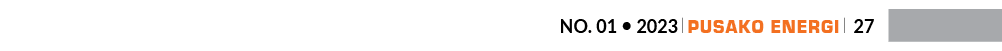 No. 01 • 2023 ￼ Pusako Energi ￼ 2