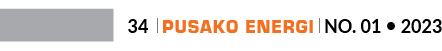 34 ￼ Pusako Energi ￼ No. 01 • 202
