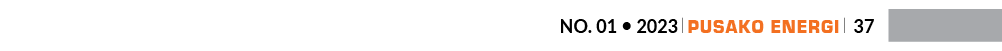 No. 01 • 2023 ￼ Pusako Energi ￼ 3