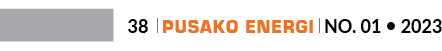 38 ￼ Pusako Energi ￼ No. 01 • 202