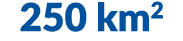 250 km2