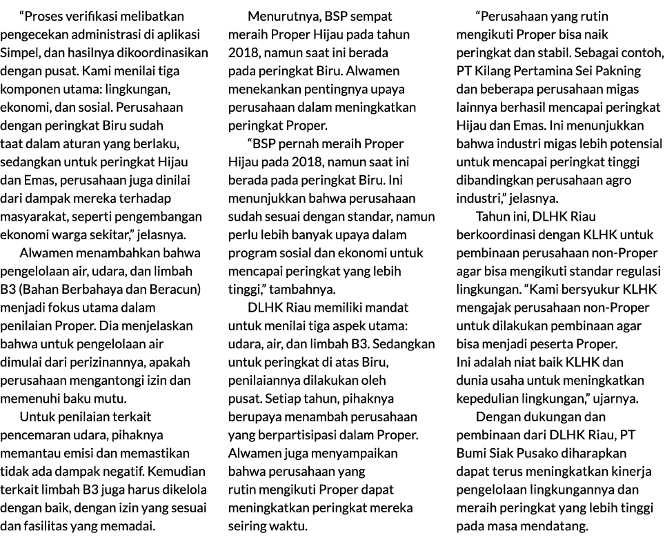 “Proses verifikasi melibatkan pengecekan administrasi di aplikasi Simpel, dan hasilnya dikoordinasikan dengan pusat. ...