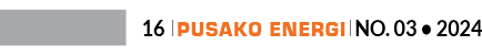 16 ￼ Pusako Energi ￼ No. 03 • 202